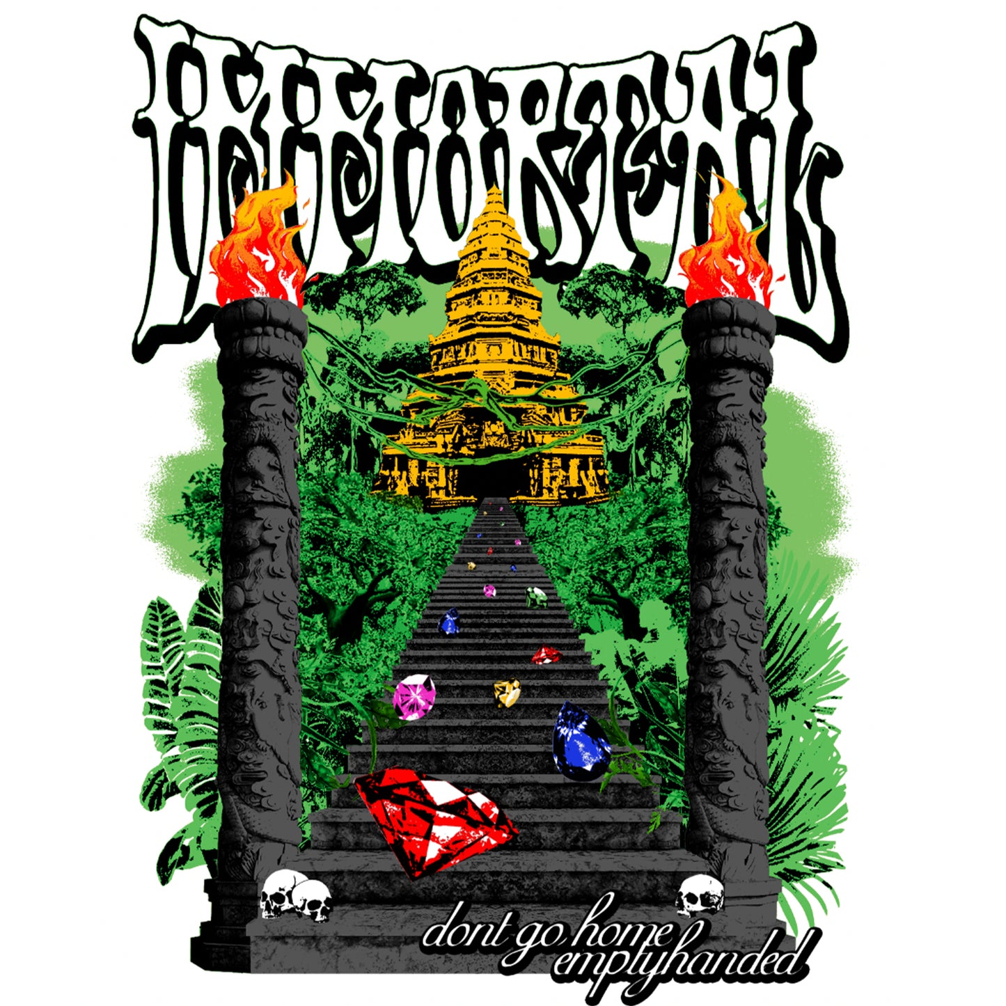 "JUNGLE TEMPLE" Premade Design