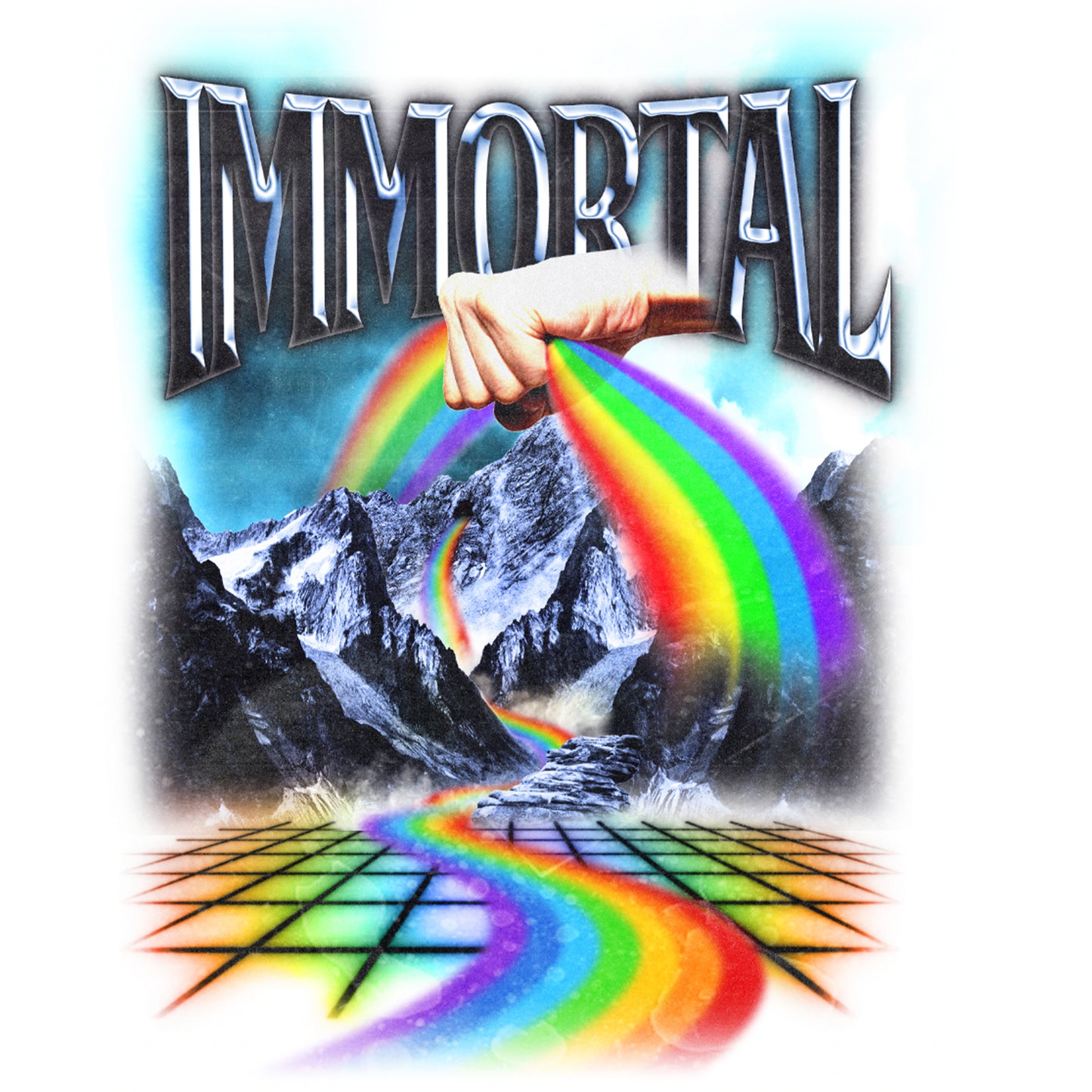 "RAINBOW IN THE DARK" Premade Design