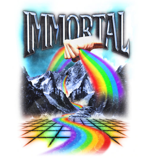 "RAINBOW IN THE DARK" Premade Design